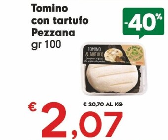 Despar Pezzana tomino con tartufo offerta