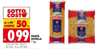 Tigros PASTA DIVELLA 1 kg offerta