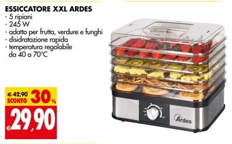 Tigros ESSICCATORE XXL ARDES offerta