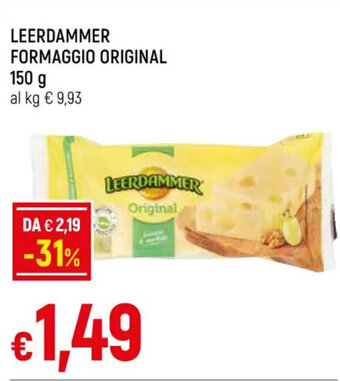 Galassia LEERDAMMER FORMAGGIO ORIGINAL 150 g offerta
