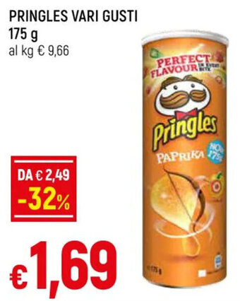 Galassia PRINGLES VARI GUSTI 175 g offerta