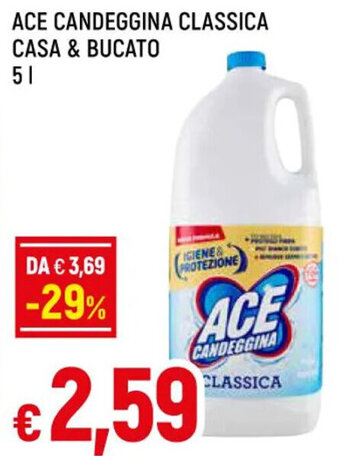 Galassia ACE CANDEGGINA CLASSICA CASA & BUCATO 5l offerta