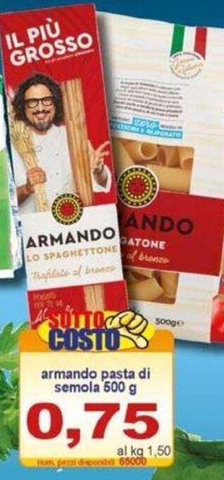 armando pasta di semola 500 g