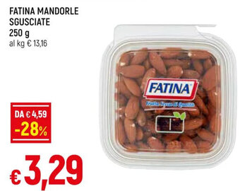 Galassia FATINA MANDORLE SGUSCIATE 250 g offerta