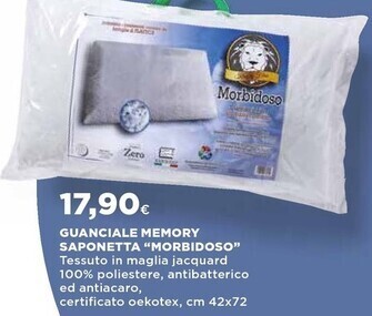 Ipercoop I morbidosi guanciale memory saponetta offerta
