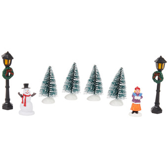 Action Figure di natale magic village offerta