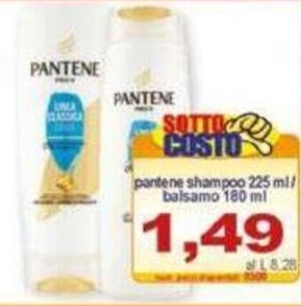 Pewex pantene shampoo 225 ml/ balsamo 180 ml offerta
