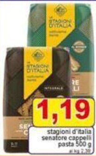 Pewex stagioni d'italia senatore cappelli pasta 500 g offerta