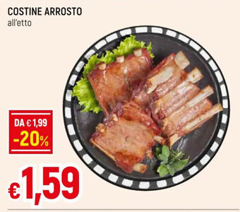 Galassia COSTINE ARROSTO all'etto offerta