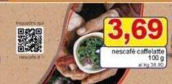 Pewex nescafé caffelatte 100 g offerta