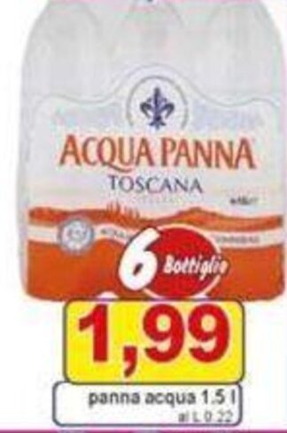 Pewex panna acqua 1.5 l offerta