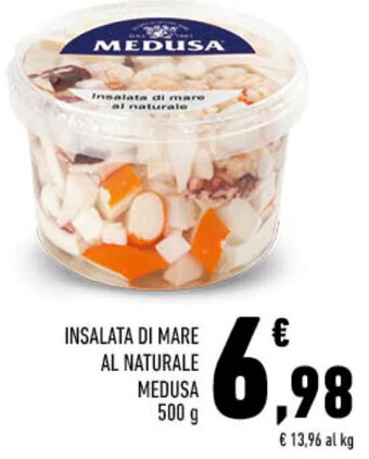 Conad INSALATA DI MARE AL NATURALE MEDUSA 500 g offerta