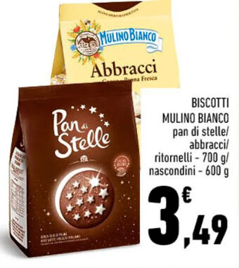Conad BISCOTTI MULINO BIANCO pan di stelle/ abbracci/ ritornelli - 700 g/ nascondini - 600 g offerta