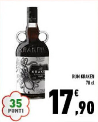RUM KRAKEN 70 cl