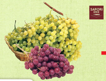 UVA BIANCA E MISTA SAPORI&IDEE CONAD confezione 750 g