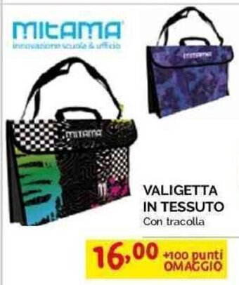 Orizzonte mitaman VALIGETTA IN TESSUTO offerta