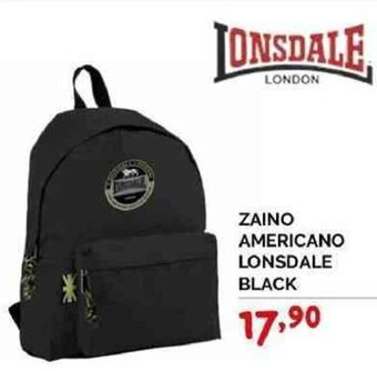 Orizzonte ZAINO AMERICANO LONSDALE offerta