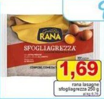 rana lasagne sfogliagrezza 250 g