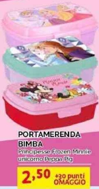 Orizzonte PORTAMERENDA BIMBA offerta