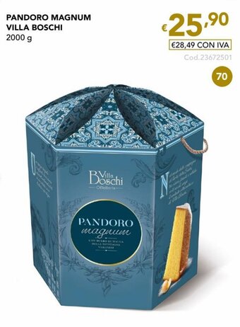 PANDORO MAGNUM VILLA BOSCHI 2000 g