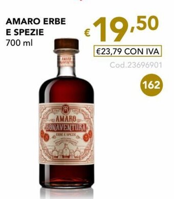 AMARO ERBE E SPEZIE 700 ml