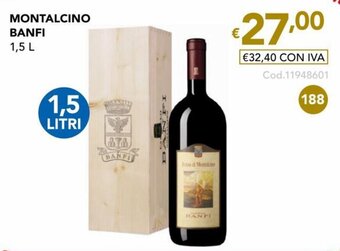 MONTALCINO BANFI 1,5 L