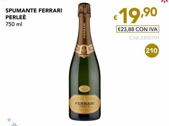 SPUMANTE FERRARI PERLEÈ 750 ml