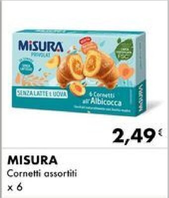 Iper Tosano MISURA Cornetti assortiti x 6 offerta