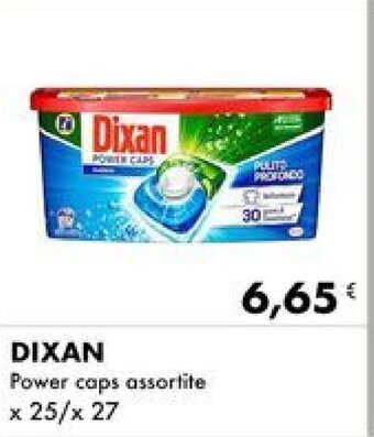 Iper Tosano DIXAN Power caps assortite x 25/ x 27 offerta