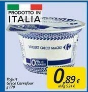 Carrefour Market Yogurt greco offerta