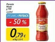 Carrefour Market Mutti Passata di pomodoro offerta