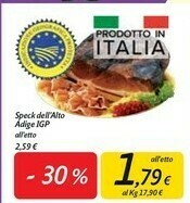 Carrefour Market Speck offerta