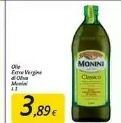Carrefour Market Monini Olio extravergine di oliva offerta