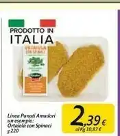 Carrefour Market Amadori Spinacine offerta