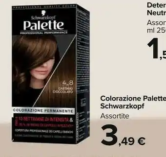 Carrefour Market Schwarzkopf Colorazione Palette offerta