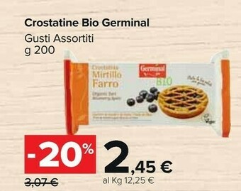 Carrefour Market Germinal Crostatine Bio offerta