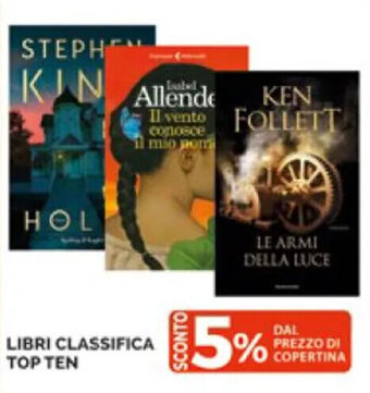 LIBRI CLASSIFICA TOP TEN