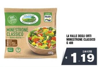 LA VALLE DEGLI ORTI MINESTRONE CLASSICO G 400