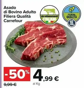 Carrefour Market Carrefour Asado Di Bovino Adulto offerta