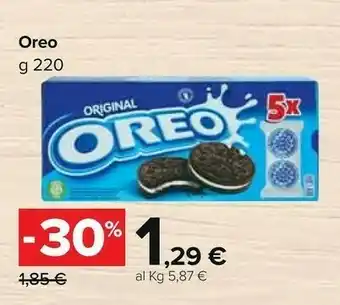 Carrefour Market Mondelez Oreo Original offerta