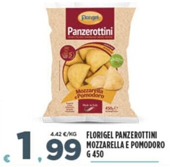 Deco Superfreddo FLORIGEL PANZEROTTINI MOZZARELLA E POMODORO G 450 offerta