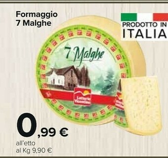 Carrefour Market Latterie vicentine Formaggio 7 Malghe offerta