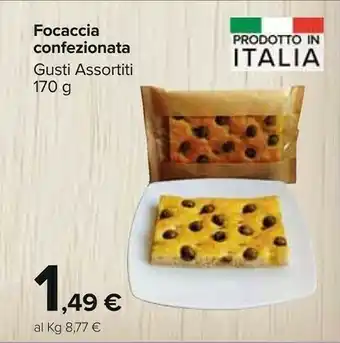 Carrefour Market Focaccia Confezionata offerta