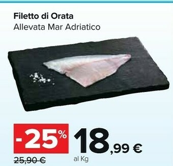 Carrefour Market Filetto Di Orata offerta
