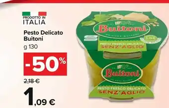 Carrefour Market Buitoni Pesto Delicato offerta