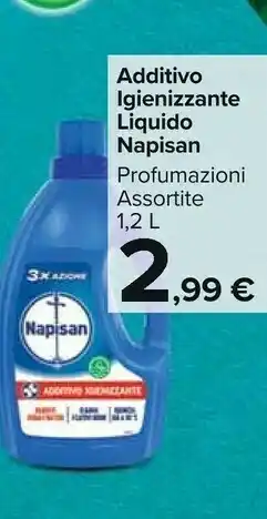 Carrefour Market Napisan Additivo Igienizzante Liquido offerta