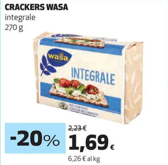 CRACKERS WASA integrale 270 g