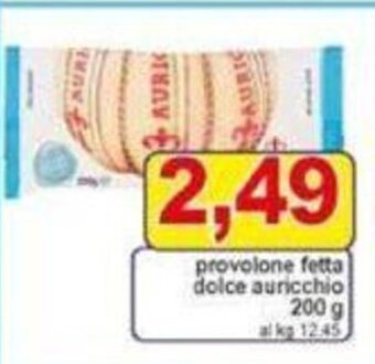 Pewex provolone fetta dolce auricchio 200 g offerta