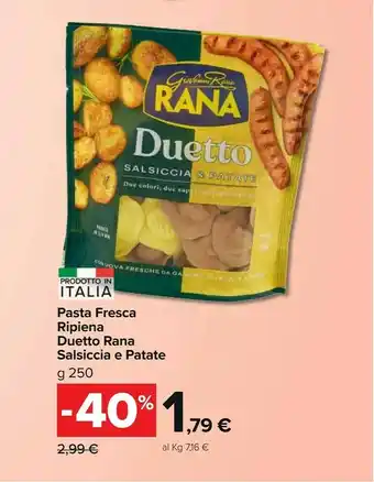 Carrefour Market Rana Pasta Fresca offerta
