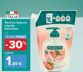 Carrefour Palmolive Ricarica Sapone Liquido 1000 Ml offerta